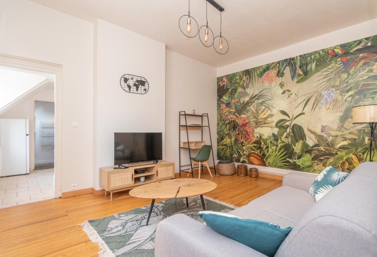 Appartement Cosy Au Centre Ville Avec Garage ชาลง-ซูร์-ซอน ภายนอก รูปภาพ